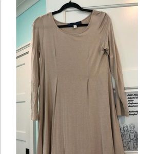 Tan dress